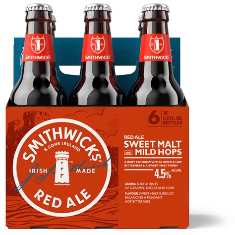 Smithwicks Irish Ale Beer 12 oz Bottles - Shop Beer at H-E-B