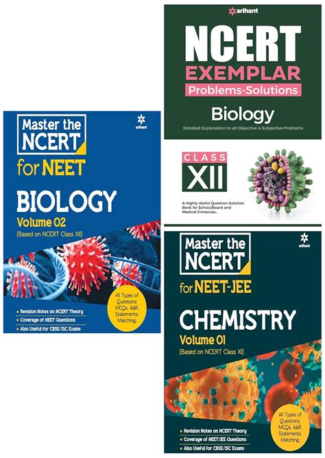 Buy Arihant Master the NCERT for NEET Biology Vol 2 & Master the NCERT ...