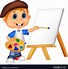 Image result for Boy Painting Clip Art