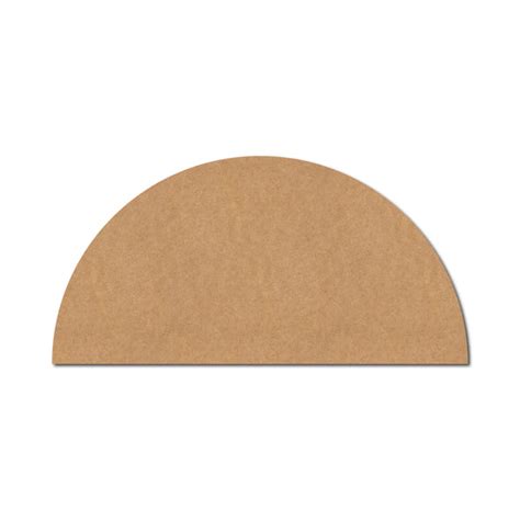 Semi Circle Base Cutout MDF Design 1 – Arteanu By Anushka