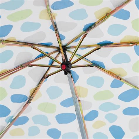 Buy Canopy Pebbles Printed 3-Fold Manual Umbrella- Multicolour- 27 x 6 ...
