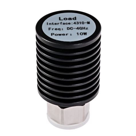 NBR 10 Watt N Male Dummy Load - 10W DC 4 Ghz 50 Ohm Lower VSWR RF ...