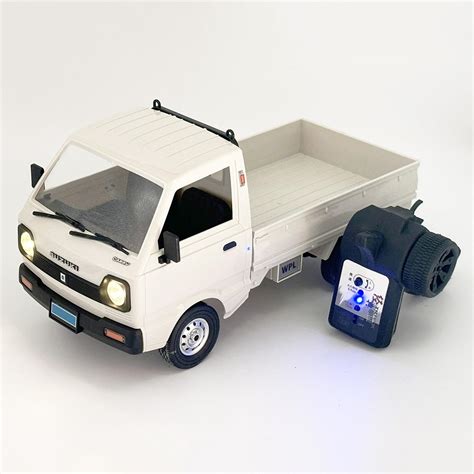 HLSFWDRIVE RC Kei Truck WPL D14 RC Car Off Road RTR Suzuki 1/10 Scale Remote Control Kei Truck ...