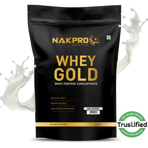NAKPRO Nutrition | Whey Protein Powder | Whey Gold Concentrate – NAKPRO ...