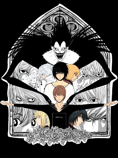 Image result for Death Note Line Art