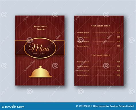 Image result for Dining Front Page Menu