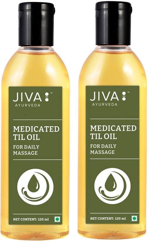 JIVA AYURVEDA Medicated Til Oil 120ml - Buy Baby Care Products in India ...