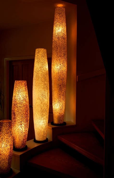 Image result for Capiz Shell Lamp Base