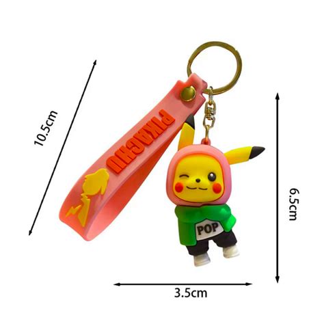 Pikachu Silicone Key Chain - Manga Store