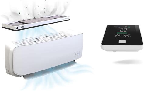 AIRTH Smart Home AQI Monitor with Air Purifier for Split AC [Summer ...