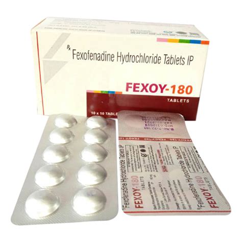 FEXOY-180 Tablets Yami Pharma