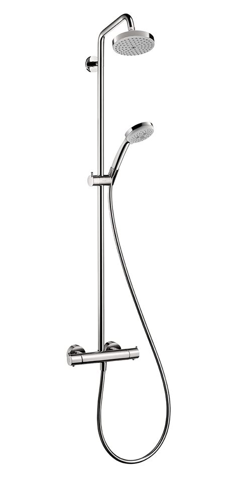 Buy hansgrohe Croma Sliding Height Adjust Air Infusion, Rain AirPower ...