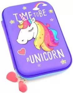 Flipkart.com | Barbarik UNICORN EVA PENCIL BOX 3d Art EVA Pencil Box ...