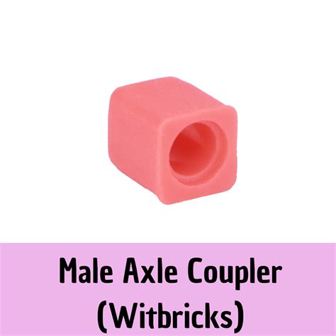 Male Axle Coupler - Witbricks – WitBlox