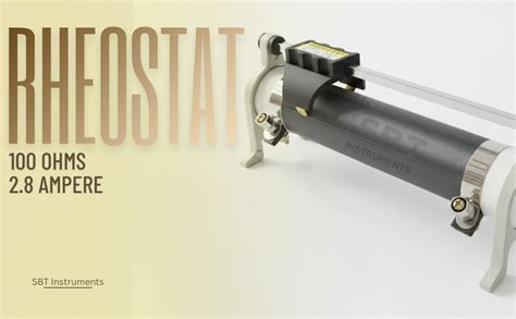 SBT Instruments Rheostat 8inch - 100 ohms Adjustable Variable Resistor ...