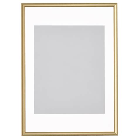 SILVERHÖJDEN frame, gold-colour, 50x70 cm (19 ¾x27 ½") - IKEA