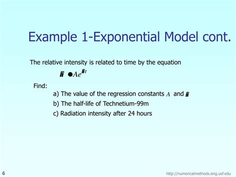 Exponential Model 的图像结果
