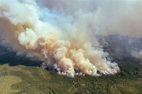 Canada wildfires: Out of control wildfire explodes across BC-Alberta ...