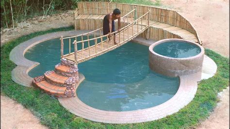 No machines. No contractors. Just two guys building a pool like society ...