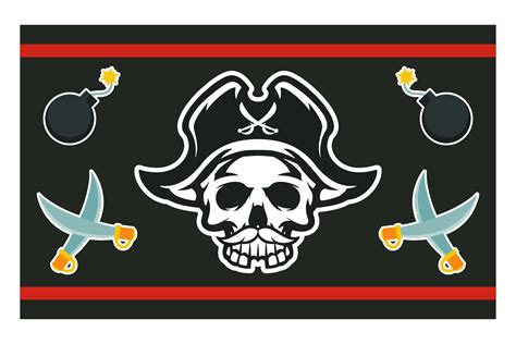 Printable Pirate Flag - Printable Board Games