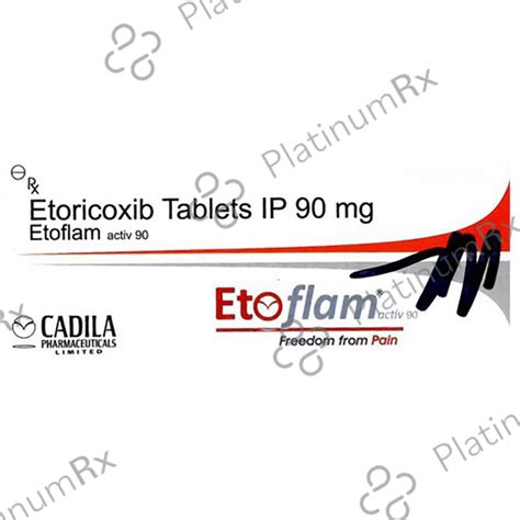 Etoflam Activ 90 Tablet – Save 7% on Substitute Medicine