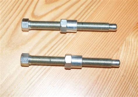 Norton Rigid/Triumph Chain Adjuster and Nuts /Pair | BRITISH Only ...