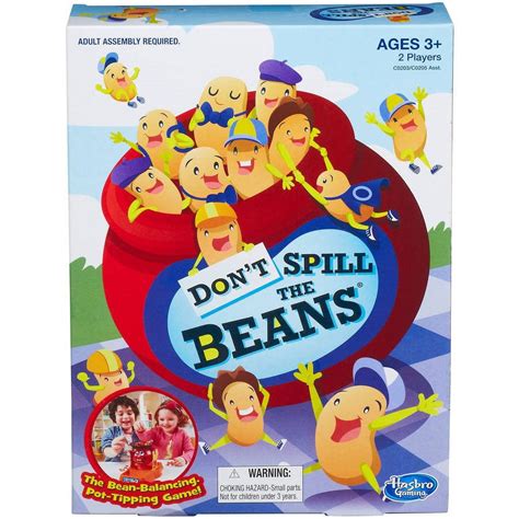 Don't Spill the Beans Classic Board Game for Kids and Family Ages 3 and ...