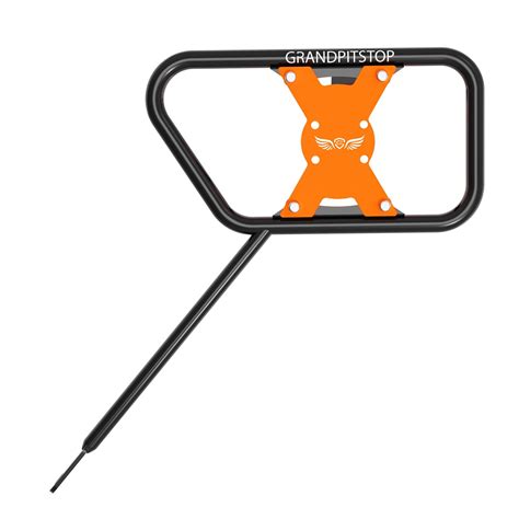 Buy Saddle Stay (Pair) for KTM 390 Adventure - Black & Orange Online ...