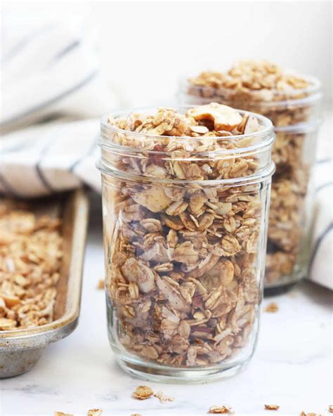 Healthy Sugar Free Granola Recipe - SHK