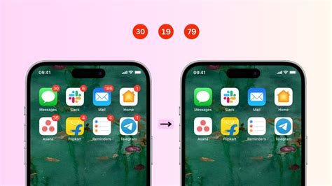 How to hide red notification badges on iPhone app icons
