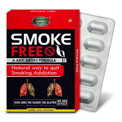 Buy Smoke Free Natural Vitamin Tablet Purifies Blood Cells Reduce Toxic ...
