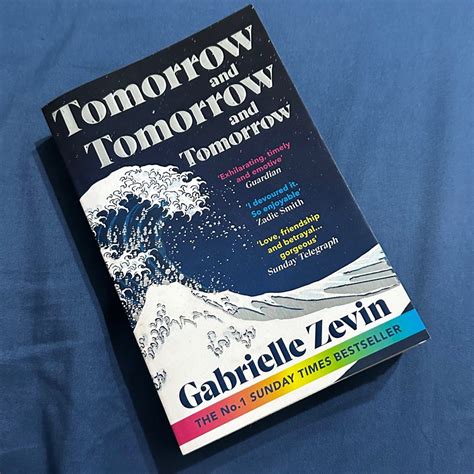 Tomorrow and Tomorrow and Tomorrow by Gabrielle Zevin, Hobbies & Toys ...