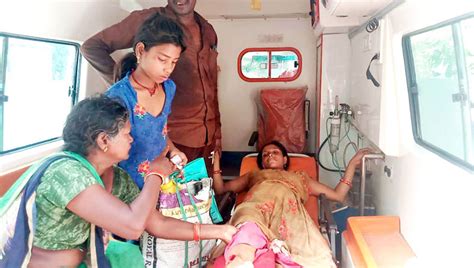 The wall of the house on the ballast mine in Bhairavgarh fell on the ...