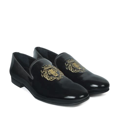 Black Patent Leather Slip-On By Brune & Bareskin
