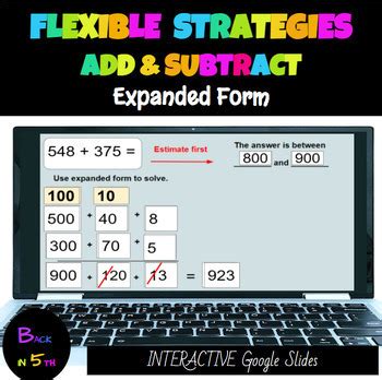 Image result for Expanded Form Subtraction Strategy