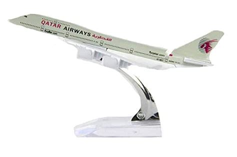 Plane Model Boeing 747 Qatar Airways Aircraft B747 Metal Simulation ...