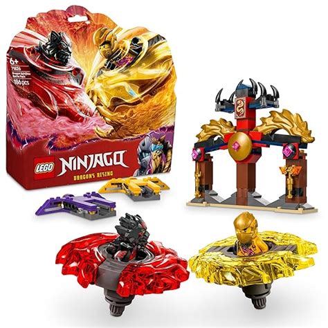 LEGO NINJAGO Dragon Spinjitzu Battle Pack Action Toy Set 71826 Building ...