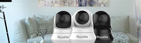 Buy Royallite WiFi Wireless Camera 1080P with Remote Viewing Indoor Pan ...