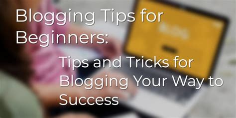 Blogger Tips for Beginners 的图像结果