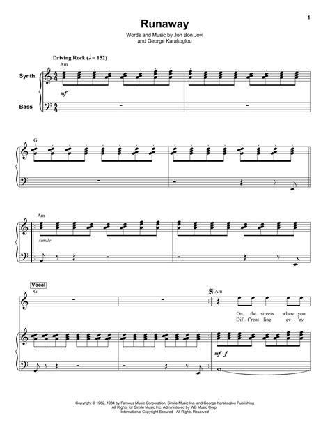 Runaway Piano Sheet Music at Pearlie Ruiz blog
