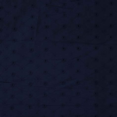 Pure Cotton Navy Hakoba Cutwork Woven Fabric – Sanskruti