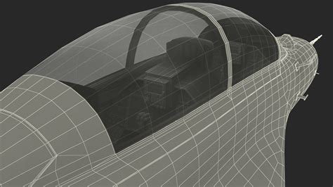 3D model MiG 29 Fighter Aircraft with X-31PM Supersonic Missile Rigged ...