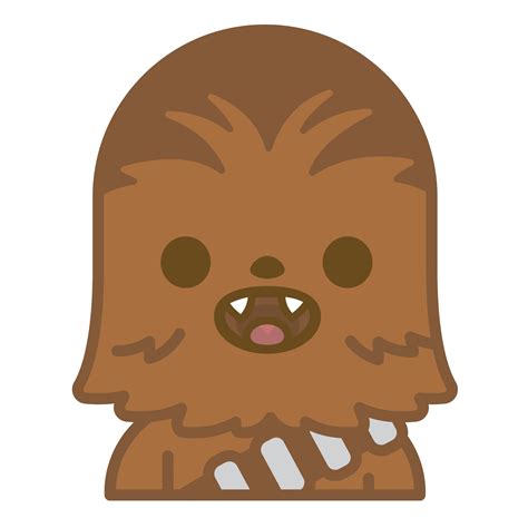 Star Wars Clipart Emoji Chewbacca Clipart