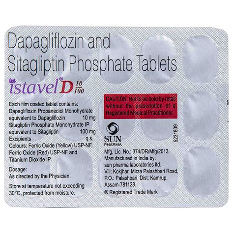 Istavel D 10/100 Tablet | Uses, Side Effects, Price | Apollo Pharmacy