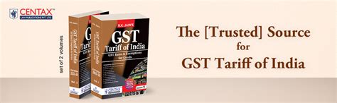 Buy R.K. Jain's GST Tariff of India with GST Rates/Exemptions of Goods ...