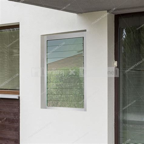 Louver Glass Thickness 5 mm TANGNAM Size 4 x 24 Inch Clear - THAI WATSADU