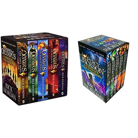 Heroes of Olympus Complete Collection (5 Book Slipcase)+Percy jackson ...