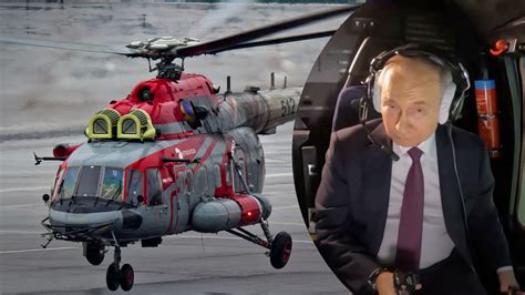 Путин летал на тренировочном вертолете Ми-171А2 - эпическое видео с ...
