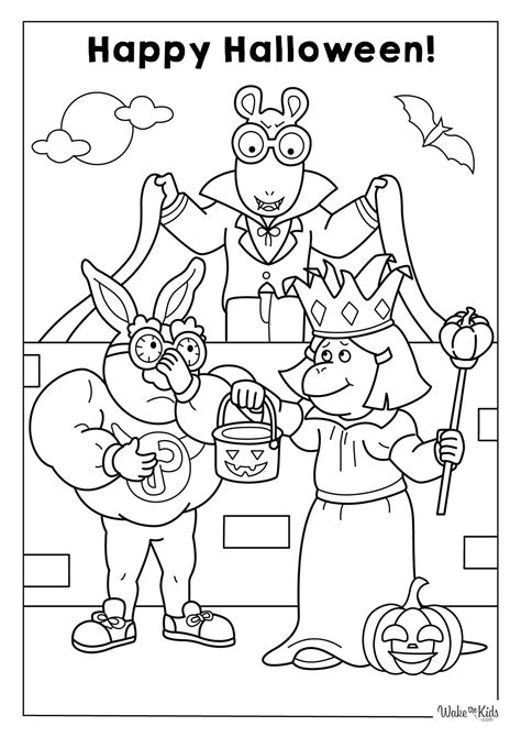 Arthur Coloring Pages (Free Printable PDFs) | WakeTheKids