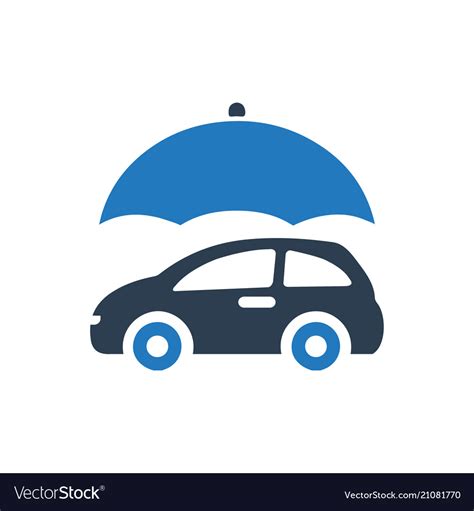 Auto insurance icon Royalty Free Vector Image - VectorStock